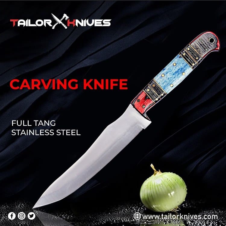 Large Carving Knife For Hunters