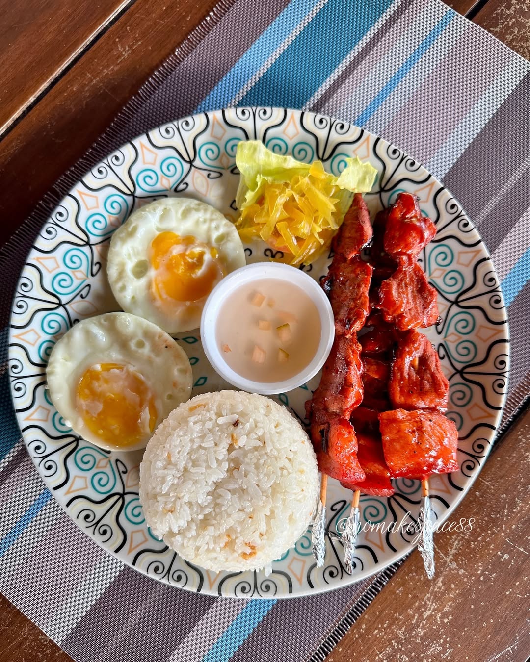leftover pork bbq for breakfast fried rice