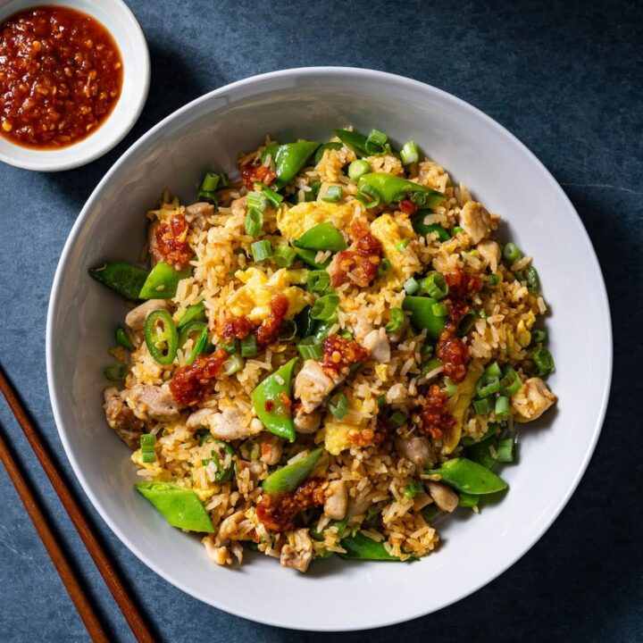 Leftover Pork Bbq With Fried Rice