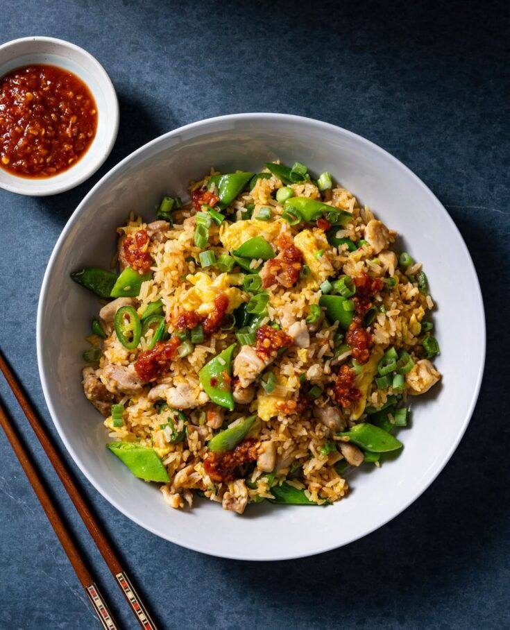 Leftover Pork Bbq With Fried Rice