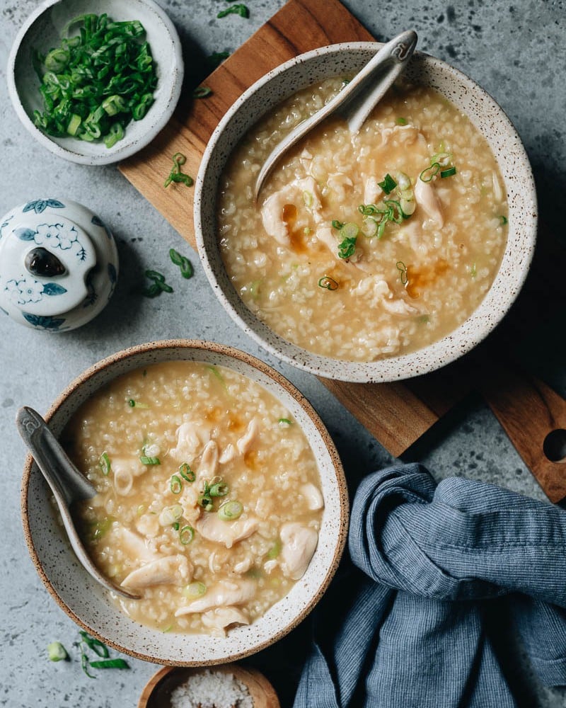 15 Rice Porridge Recipes That Pair With Bbq Beef, Pork &Amp; Chicken 11 Lemongrass Chicken Rice Porridge