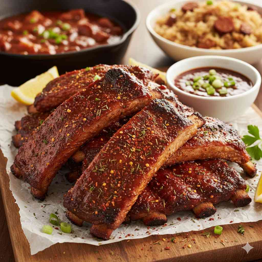 La Ribs Authentic Louisiana-Style Cajun Ribs For BBQ Parties
