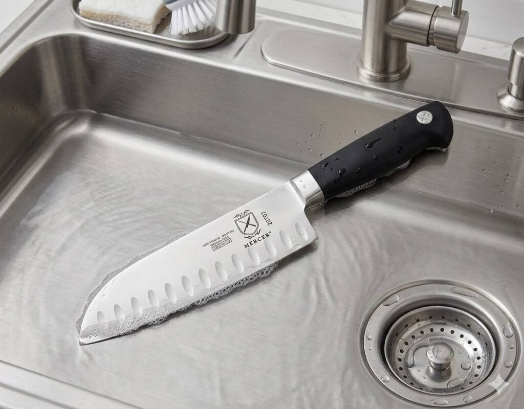 Precision Meets Power: 10 Must-Have Santoku Knives 7 Mercer Culinary Genesis Santoku