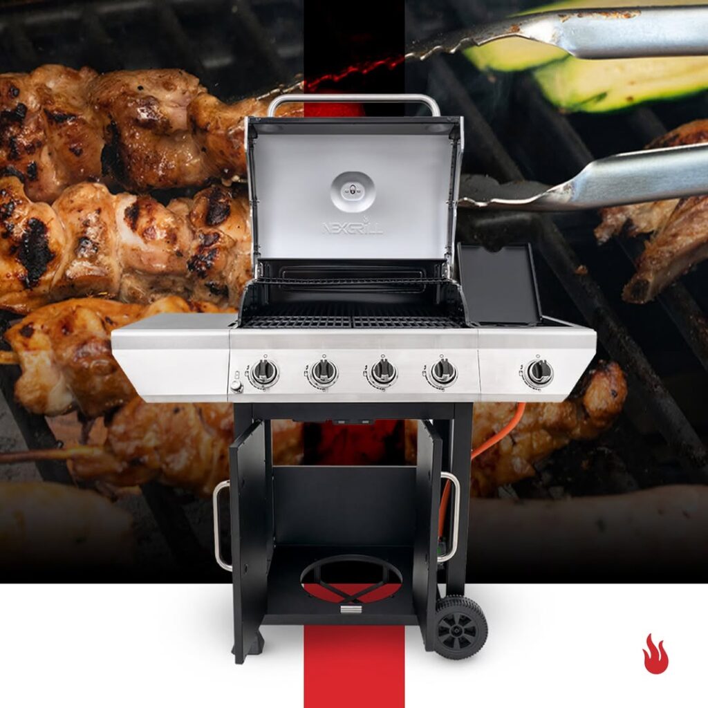 Backyard Upgrade: The 10 Best Nexgrill Grills Right Now 2 Nexgrill 5-Burner Gas Grill With Side Burner