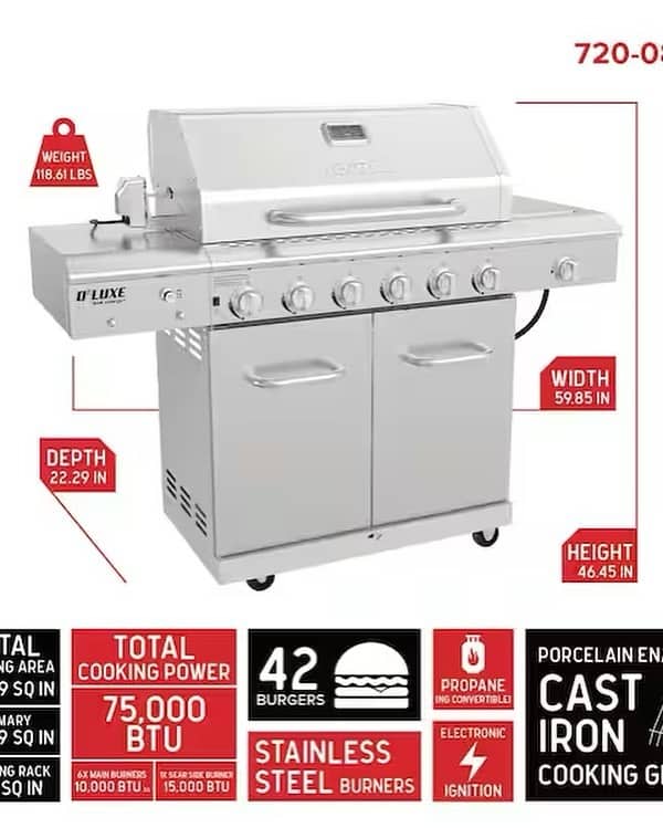 Backyard Upgrade: The 10 Best Nexgrill Grills Right Now 5 Nexgrill Deluxe 6-Burner Gas Grill