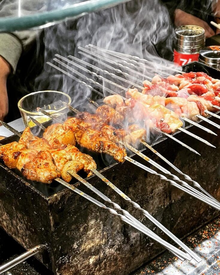 Night Market Style Shaokao Skewers