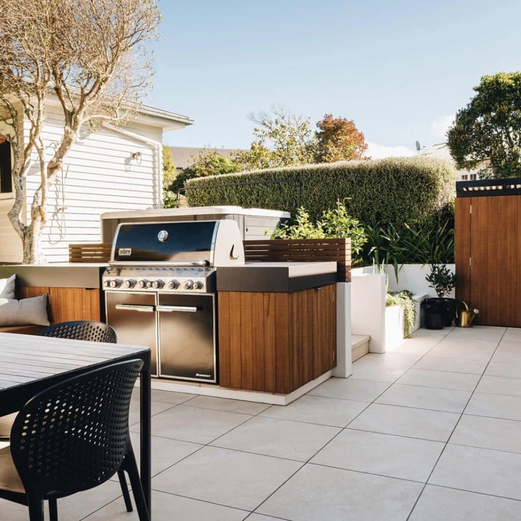 18 Best Tips For A Successful Tropical-Climate Outdoor Kitchen Design 15 Outdoor Kitchen Slip-Resistant Flooring