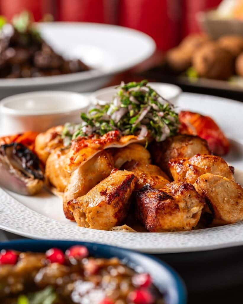 Skewered To Perfection: 12 Middle Eastern Bbq Recipes 7 Shish Taouk With Garlic Sauce