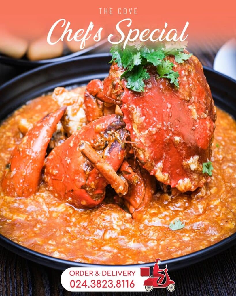 Singapore Chili Crab Skewers