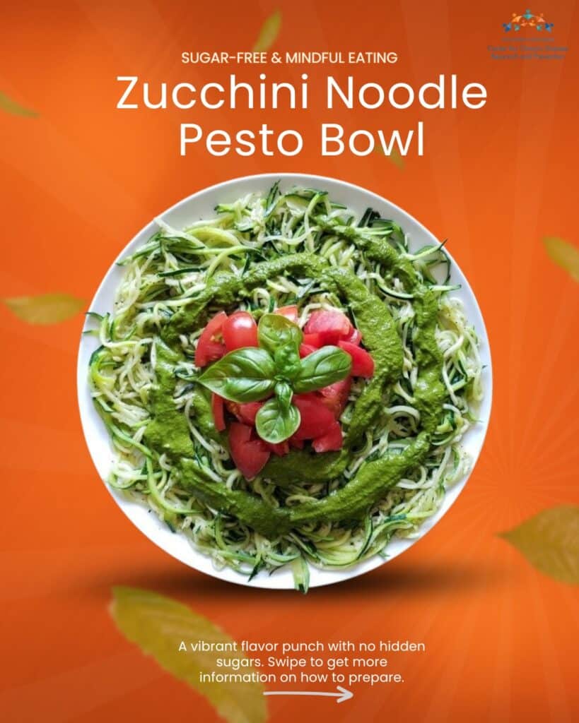 8 Best 20-Minute Healthy Dinner Recipes 6 Zucchini Noodles With Pesto And Cherry Tomatoes