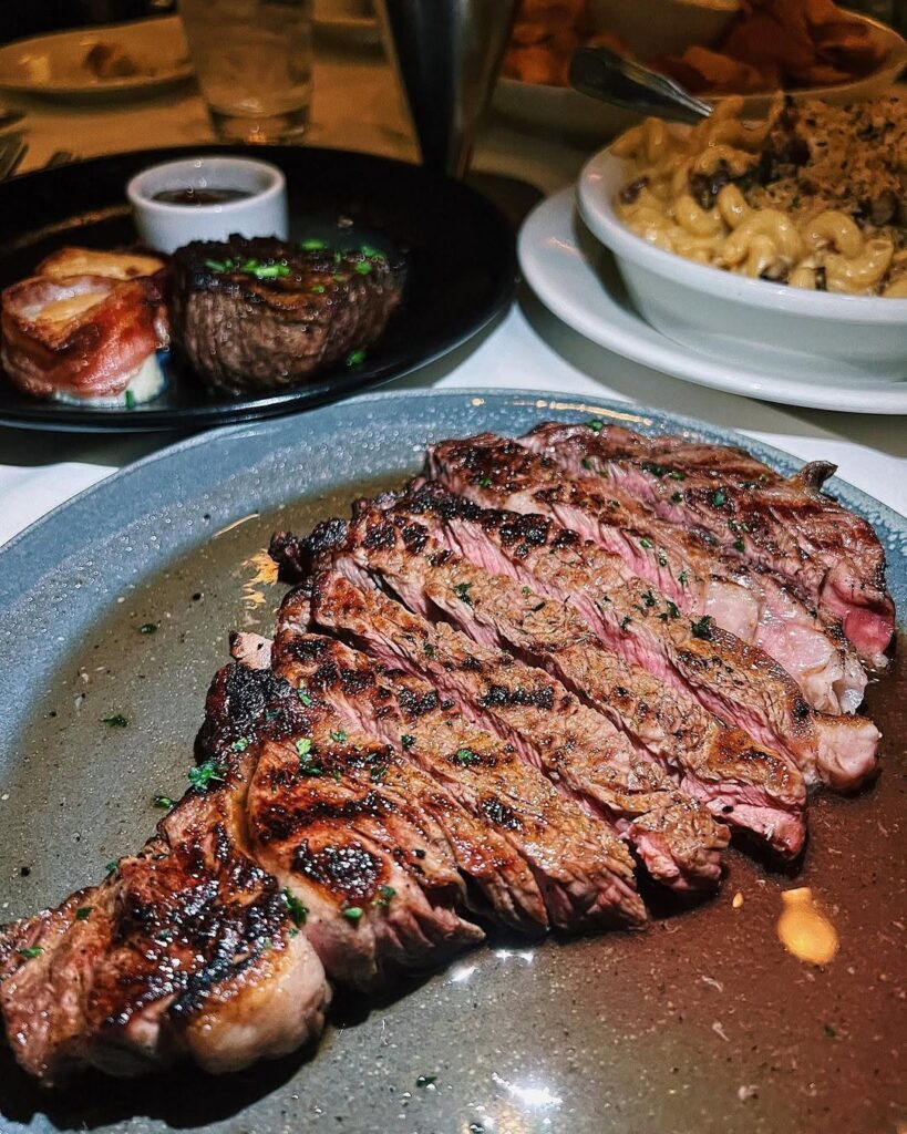 A Whole Steak On The Table