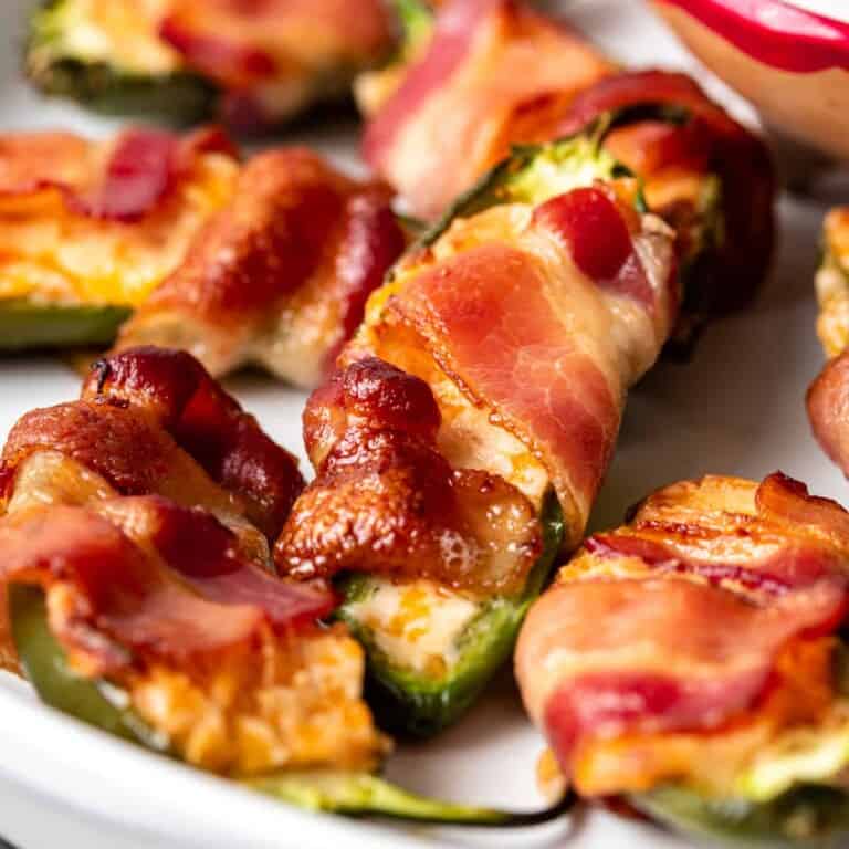 Bacon-Wrapped Stuffed Jalapenos