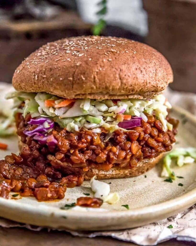 Bbq Lentil Sloppy Joes