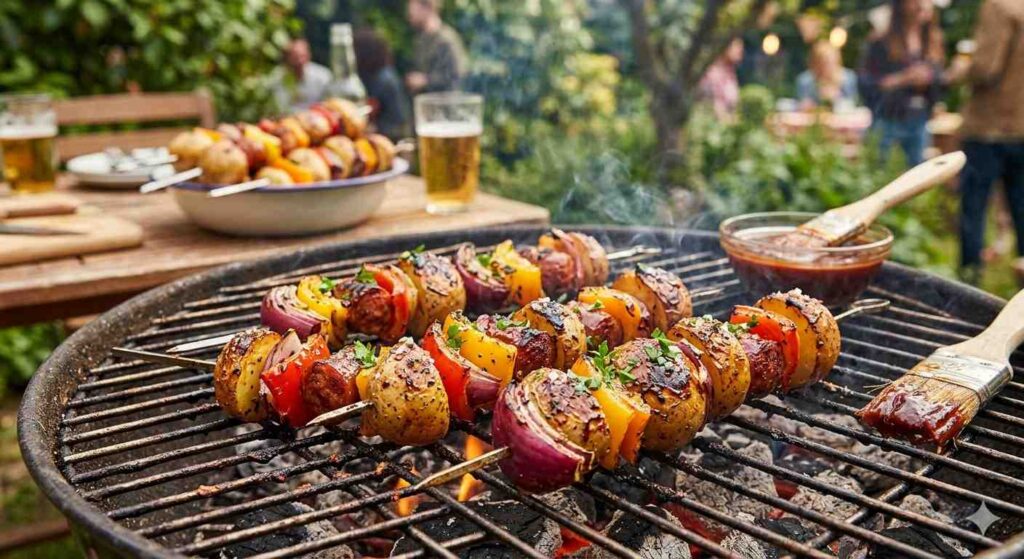 Bbq Potato Skewers Or Foil Packets