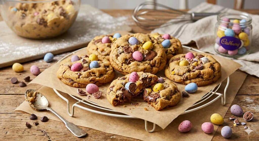 Cadbury Egg Cookies For Kids Party Fun