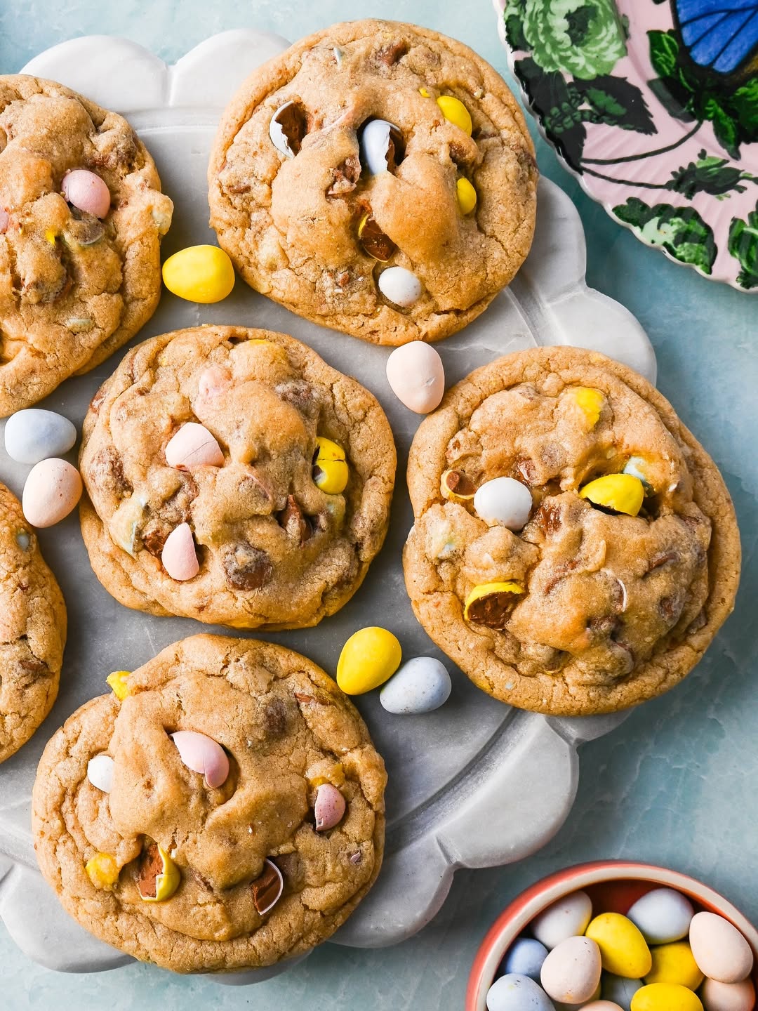 cadbury egg cookies
