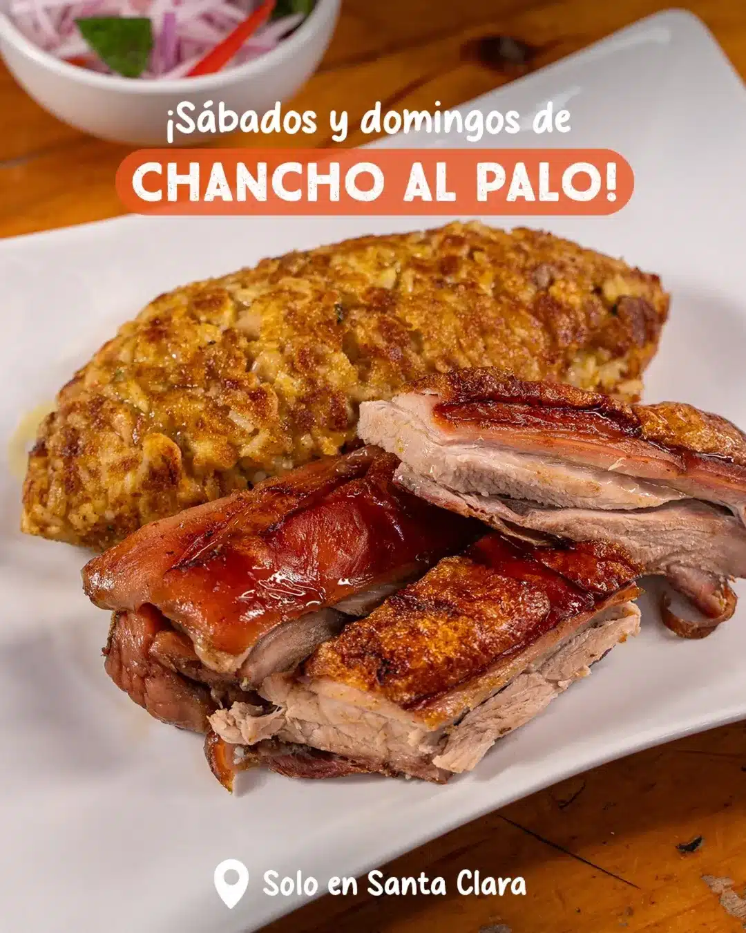 chancho al palo peruvian roasted pork