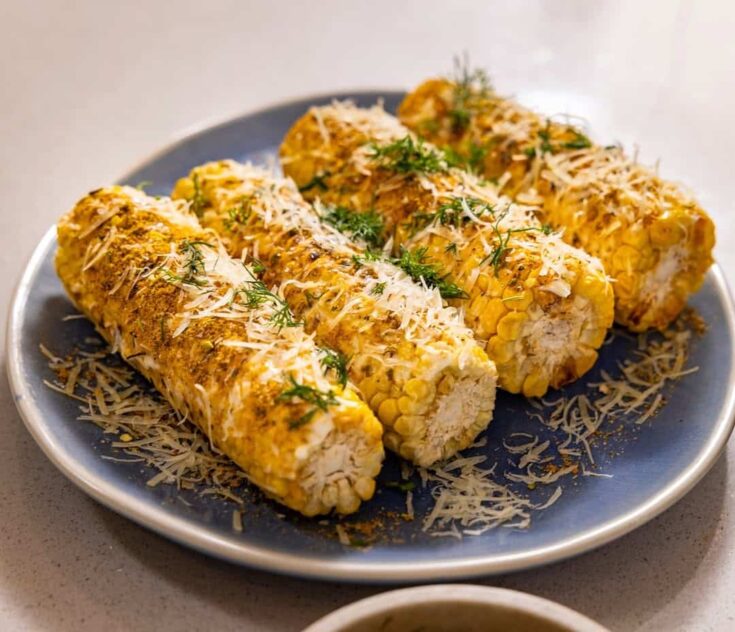 Charred Honey Butter Corn With Chili Lime Sprinkle Recipe