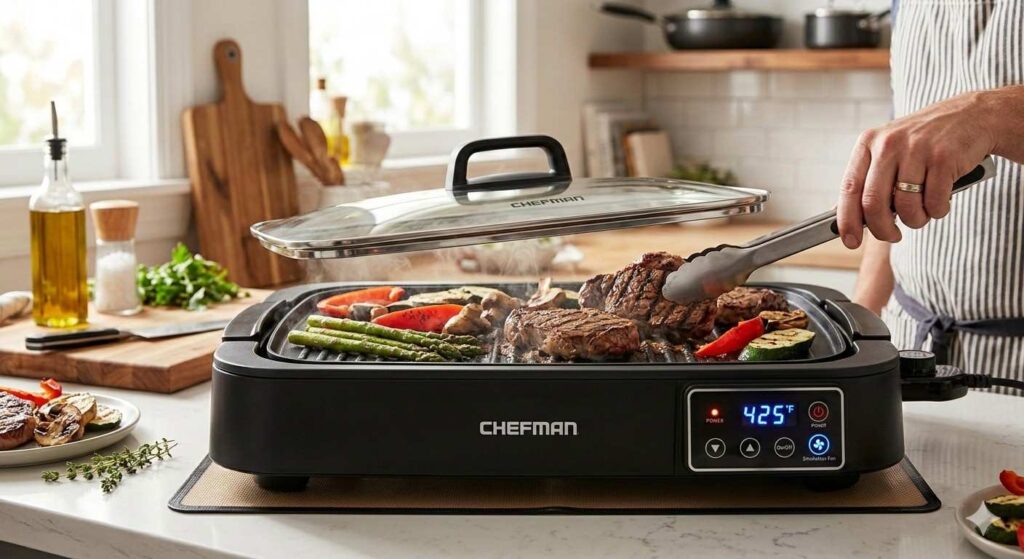 Chefman Smokeless Indoor Electric Grill