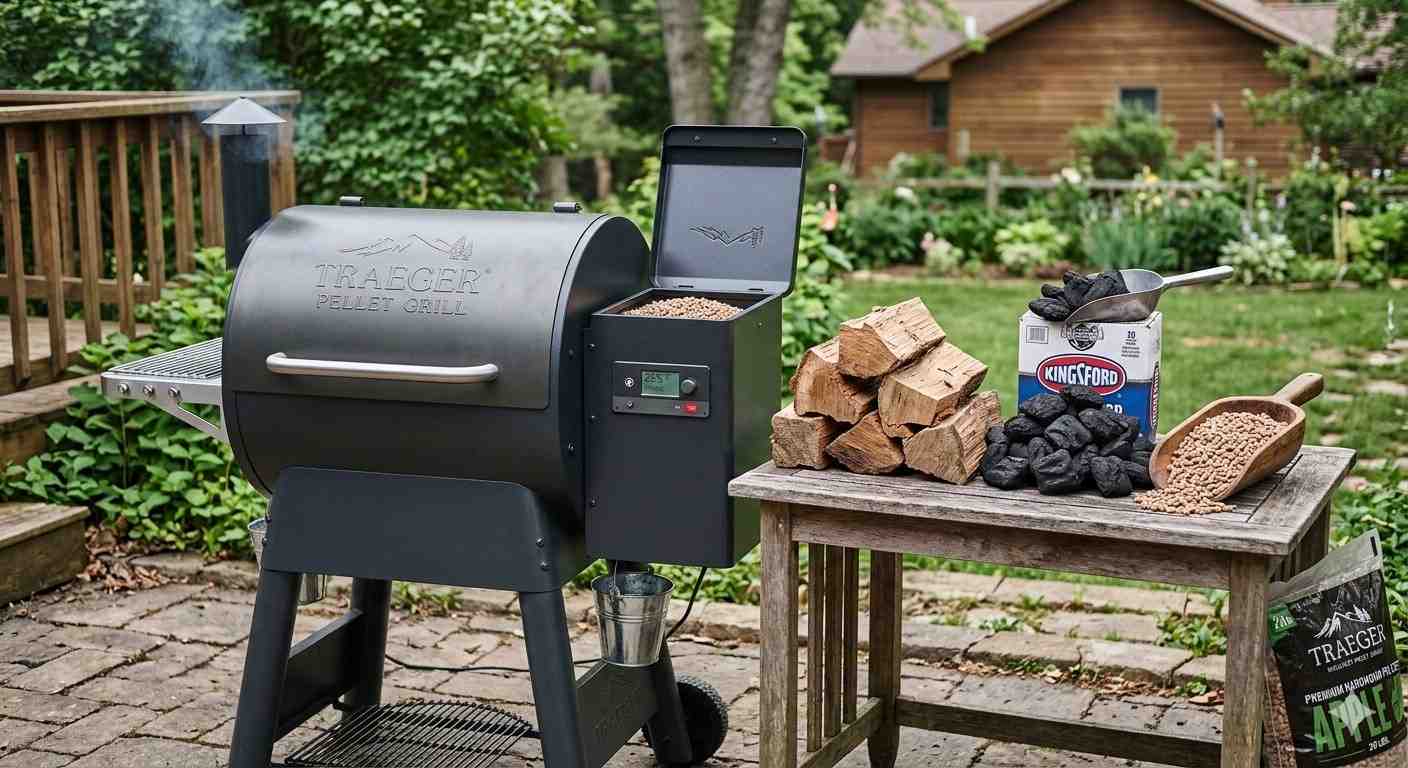 different bbq fuel comparison