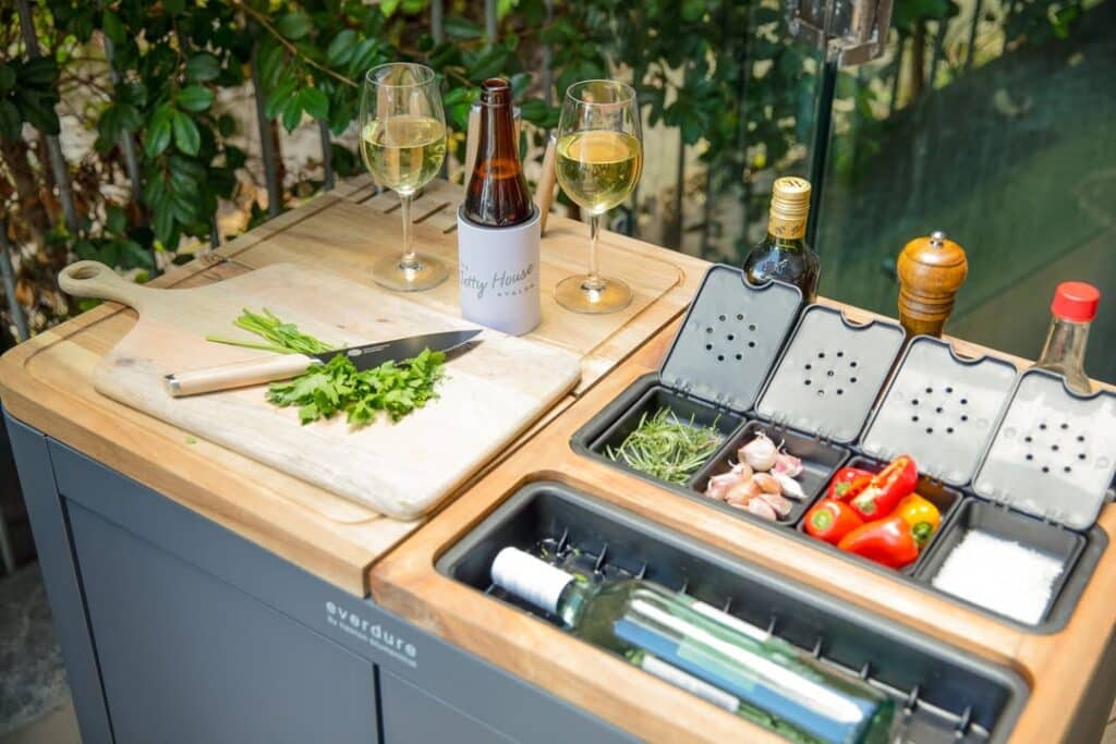 Orange Is The New Charcoal: A Colorful Deep Dive Into Everdure Grills 9 Everdure Mobile Prep Kitchen