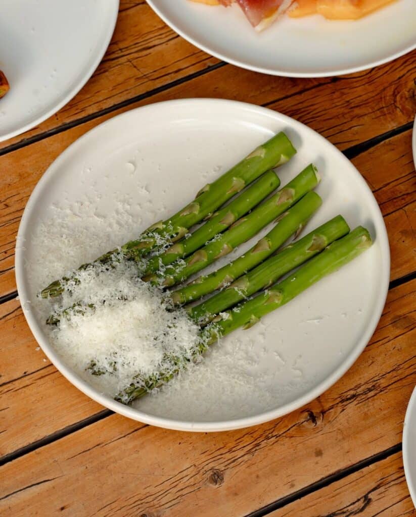 Grilled Asparagus With Parmesan