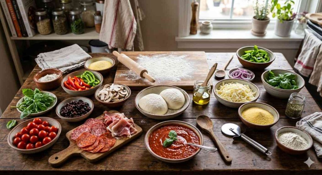 Ingredients For Smoked Pizza