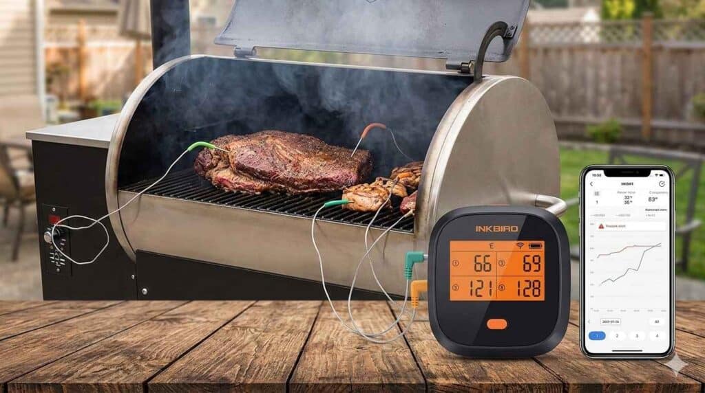Inkbird Ibbq-4T Wifi Thermometer