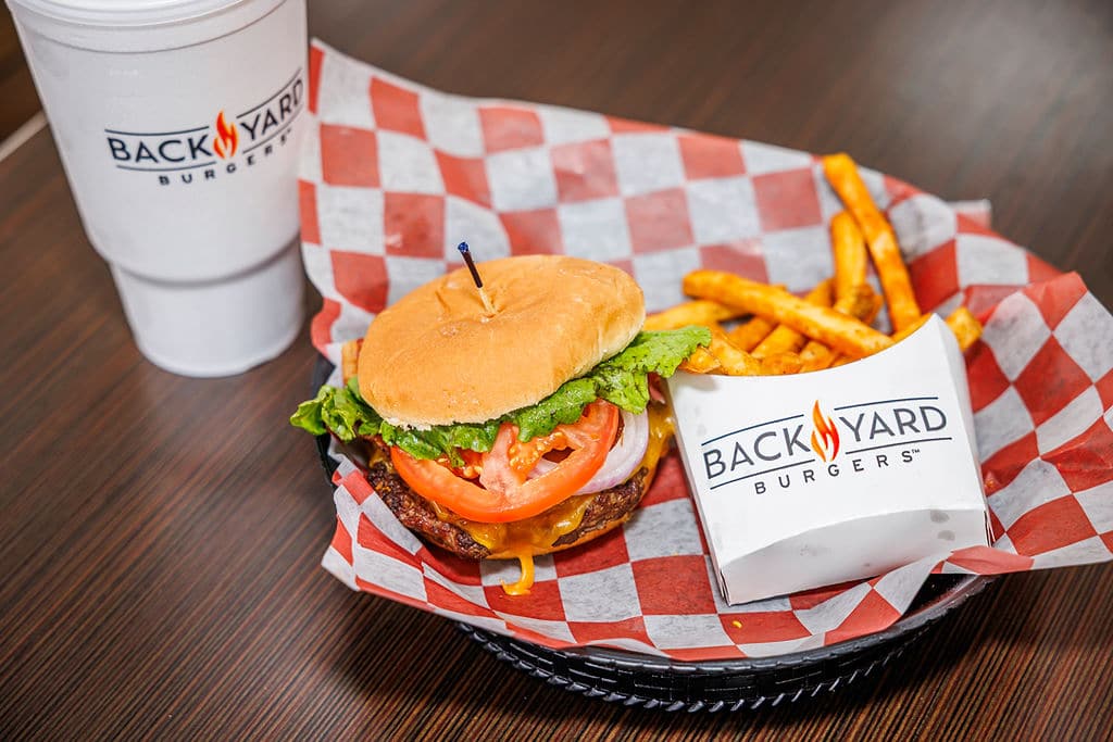 Juicy Backyard Burgers