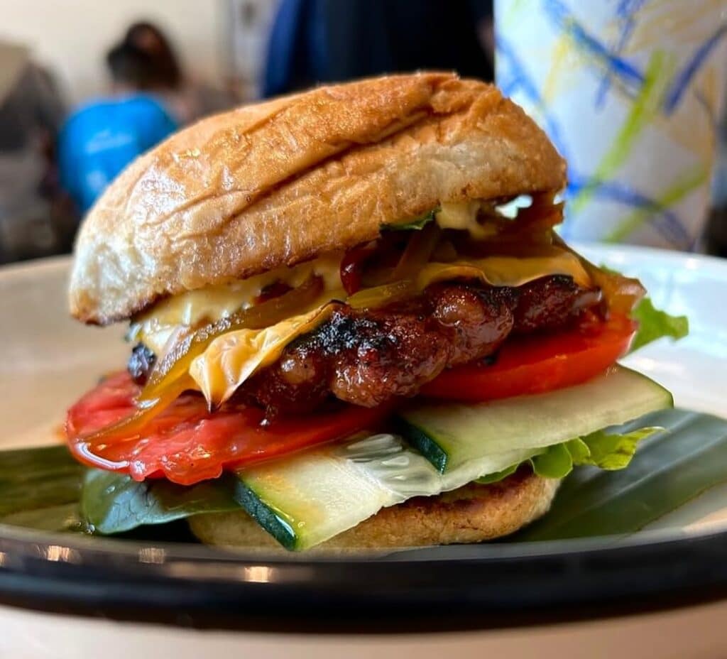 Lamb Or Veggie Burger Variations