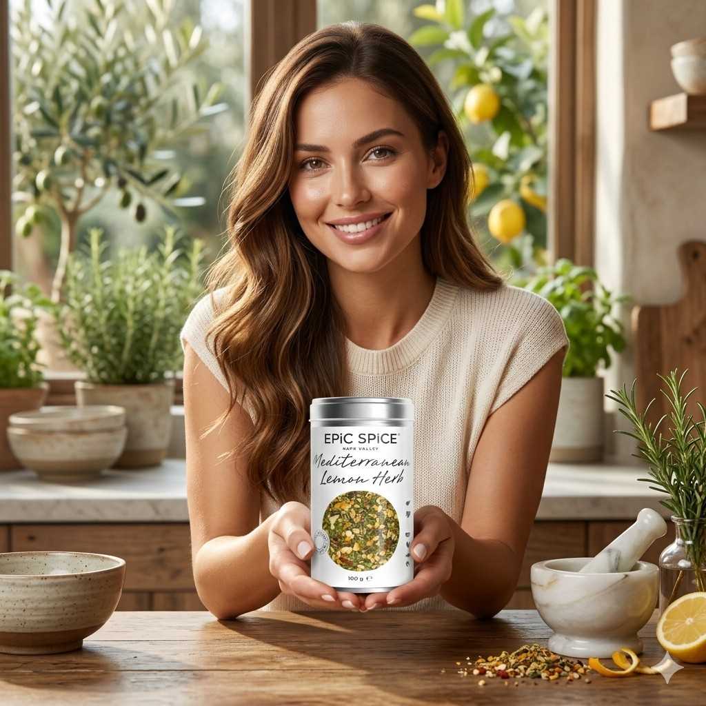 Lemon Herb Mediterranean Rub