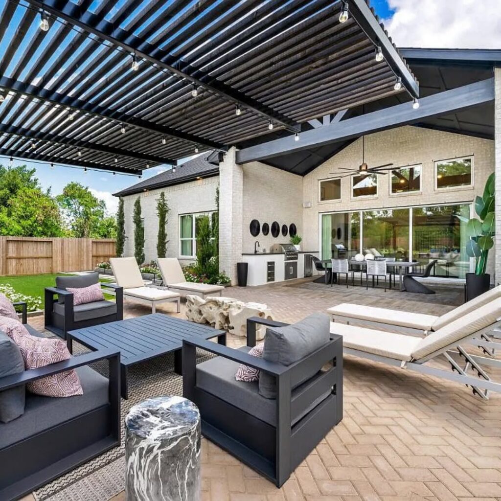 Modern Outdoor Kitchen Aesthetics And Functional Features