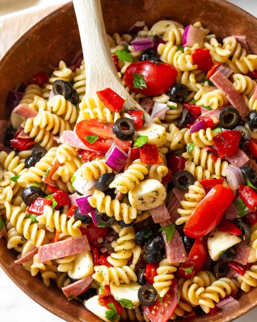 Pasta Salad With Italian Dressing 