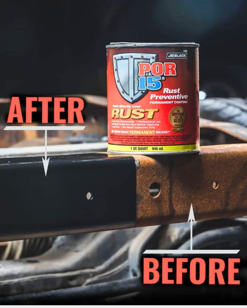 Por Rust Preventive Coating