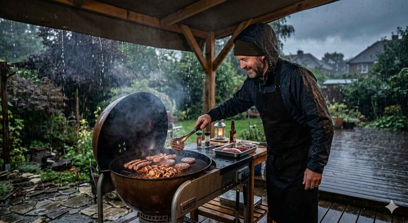 rainy-day grilling safety tips