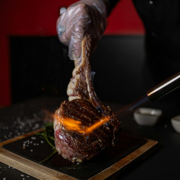 Smoked Cowboy Butter Tomahawk Steak Recipe