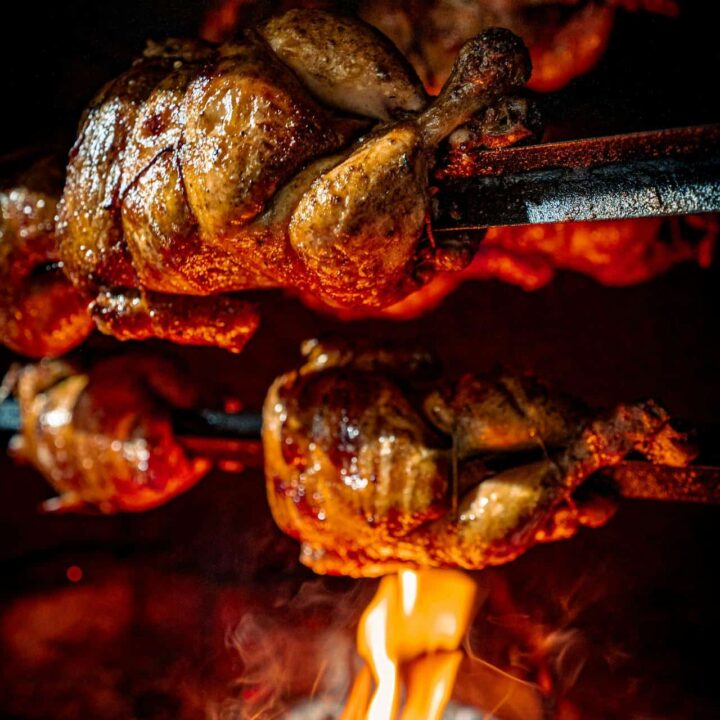 Smoked Peach Bbq Chicken With Sticky Glaze Recipe