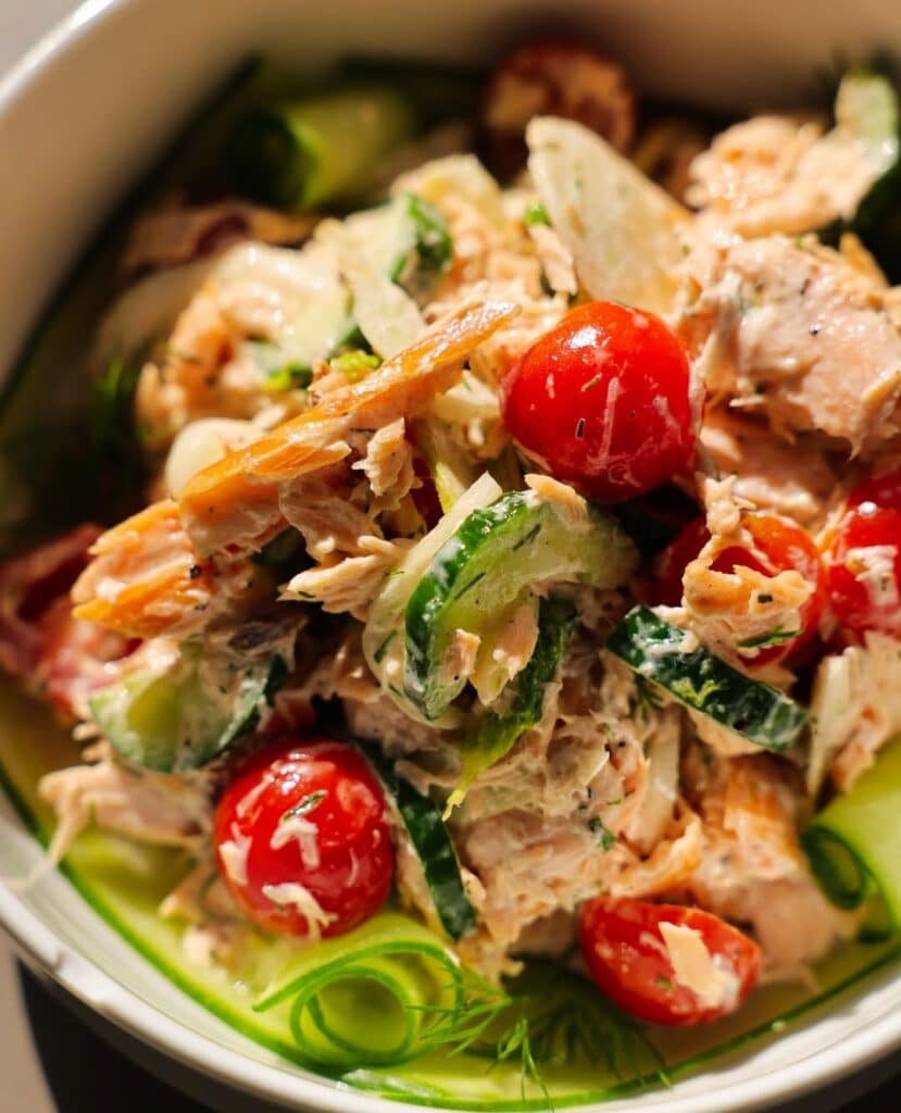 12 Healthy Spring Salad Recipes For Weight Loss 7 Smoked Salmon And Shaved Fennel Salad