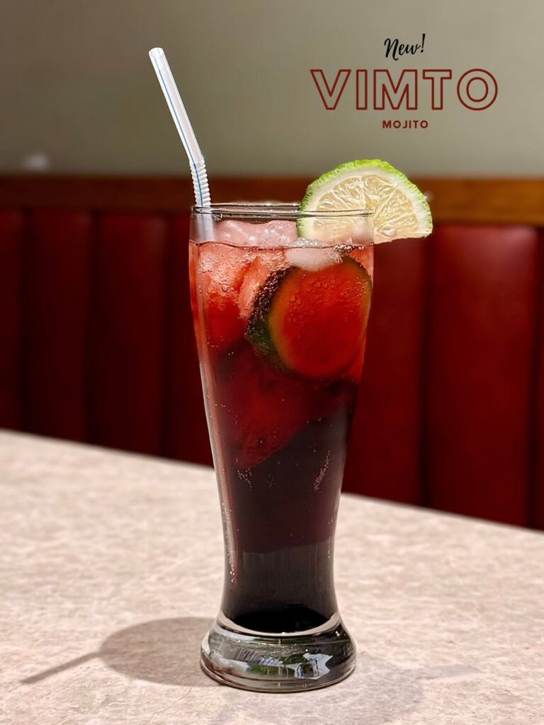 Sparkling Vimto Mojito