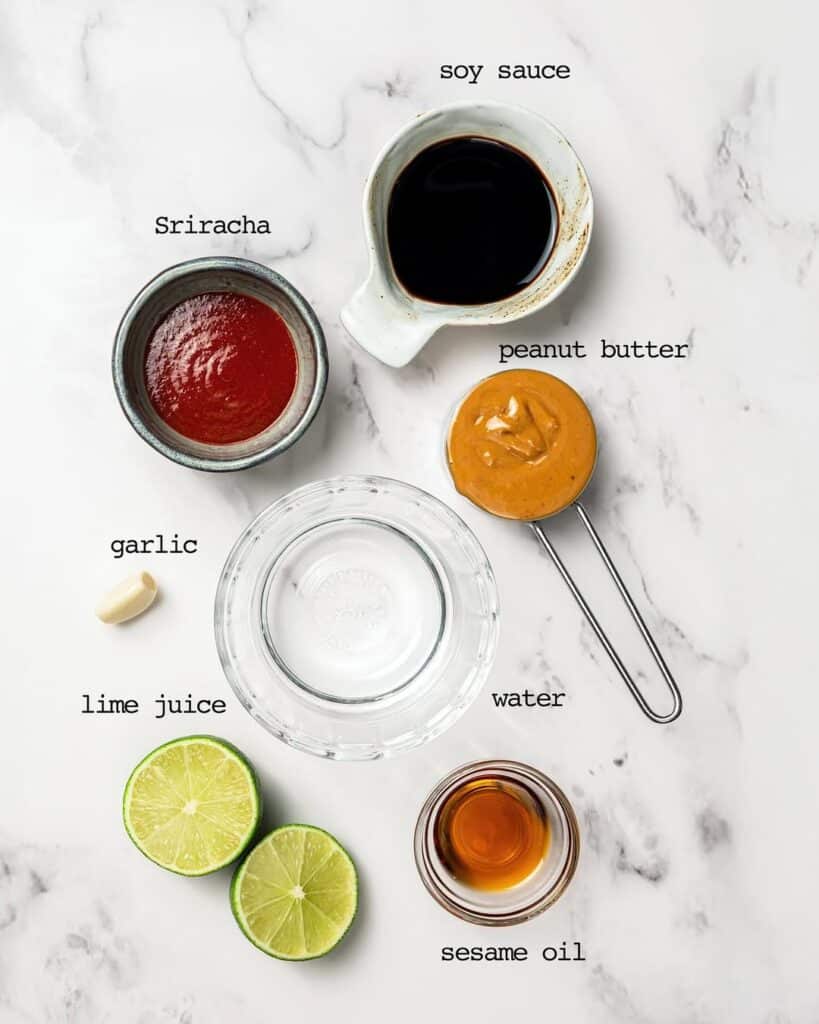 Spicy Peanut-Lime Keto Sauce