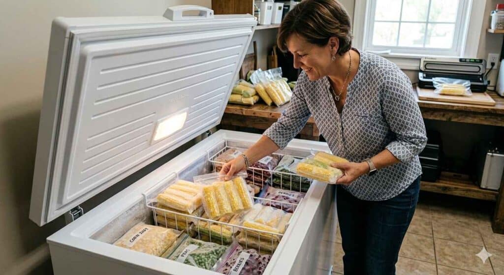 Charred Honey Butter Corn With Chili Lime Sprinkle 3 Storing Corn Cobs In The Freezer