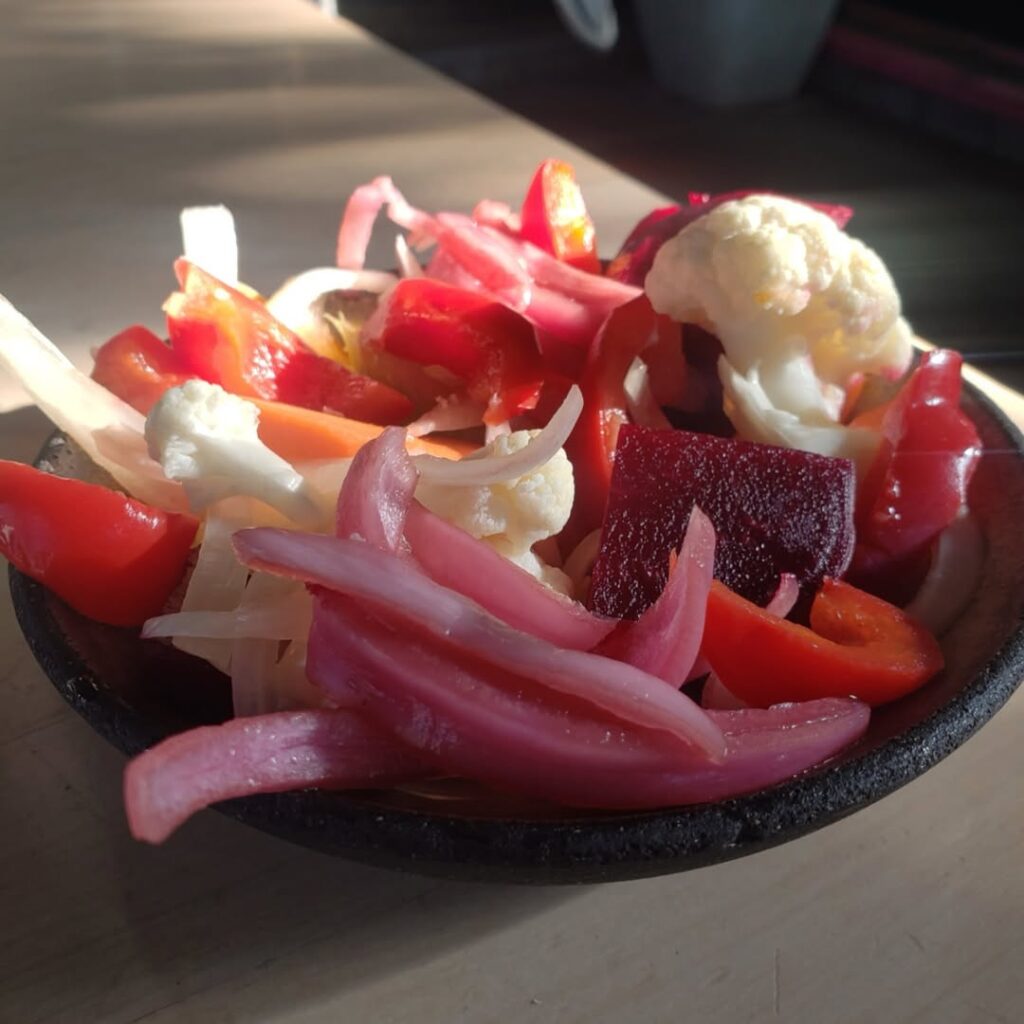 Tangy Pickled Vegetables