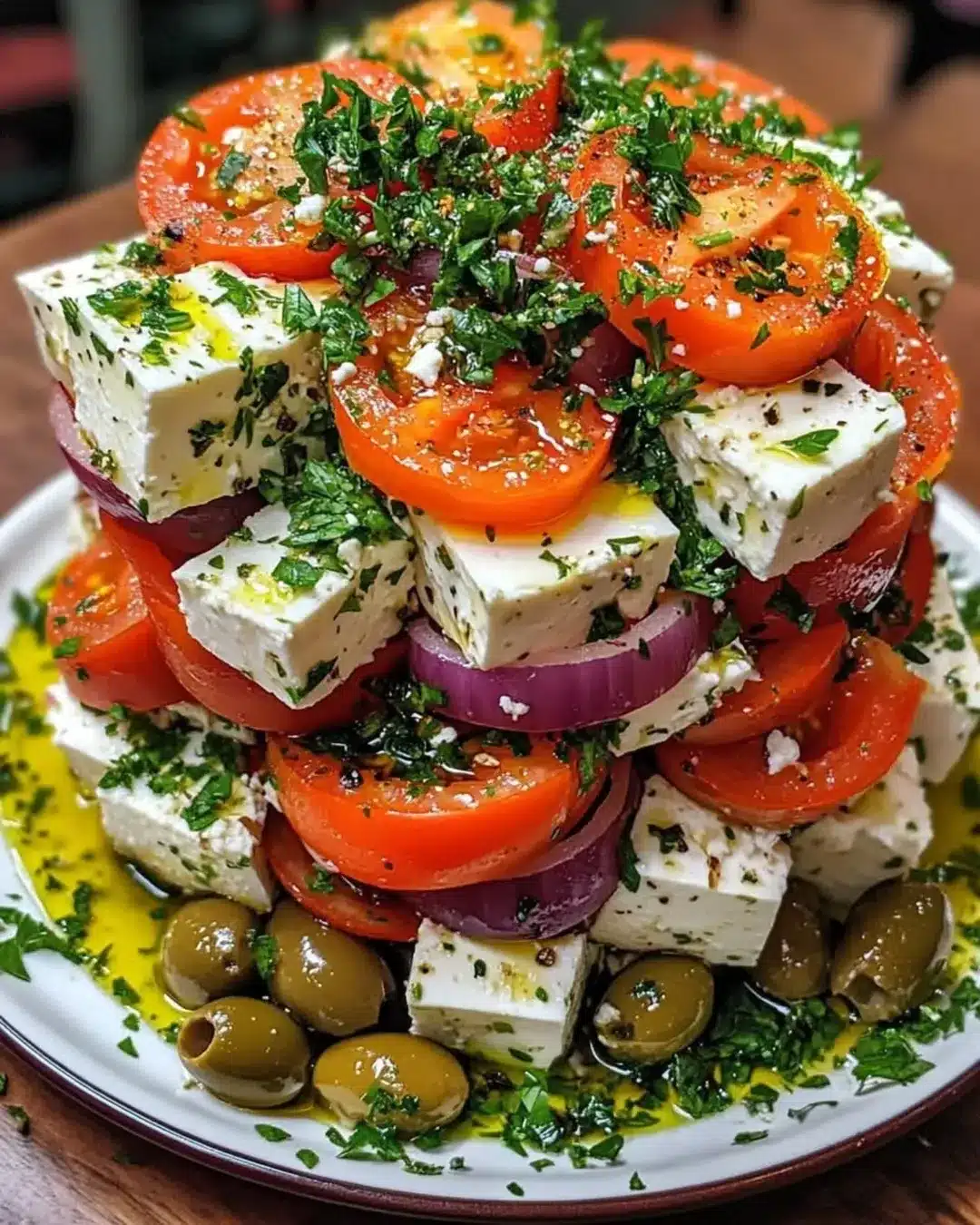 The Perfect Greek Salad