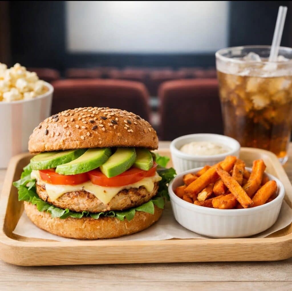 Turkey Avocado Burger