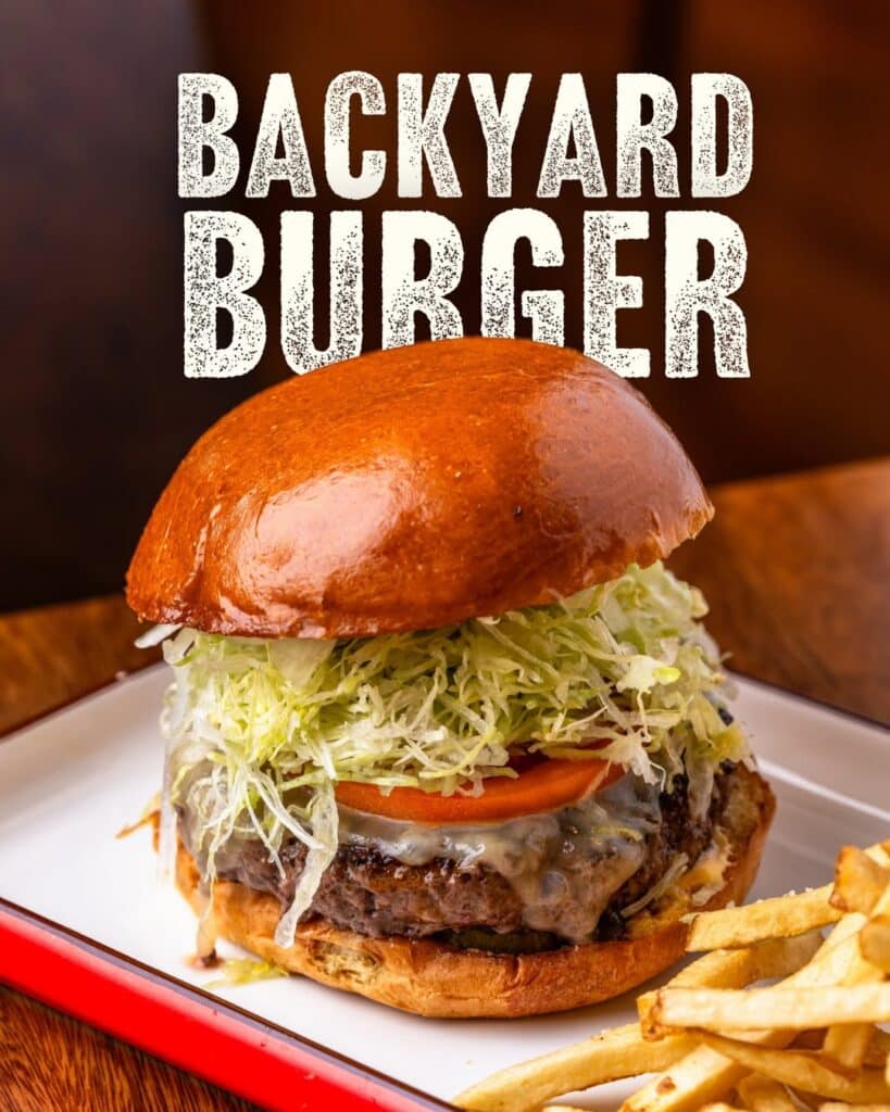 Ultimate Loaded Backyard Burger