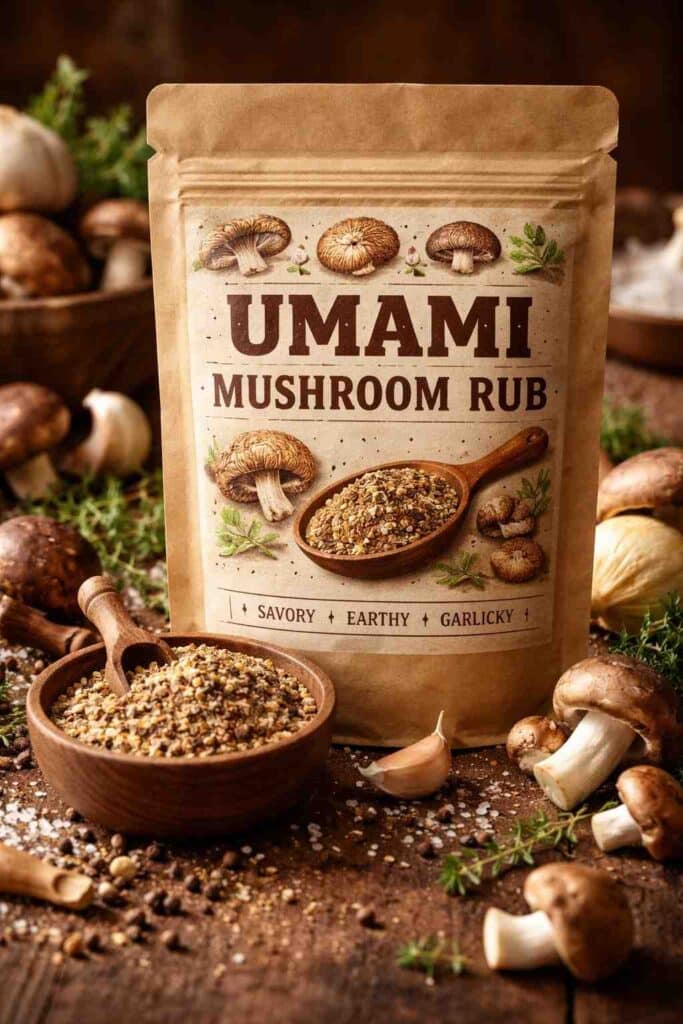 Umami Mushroom Rub