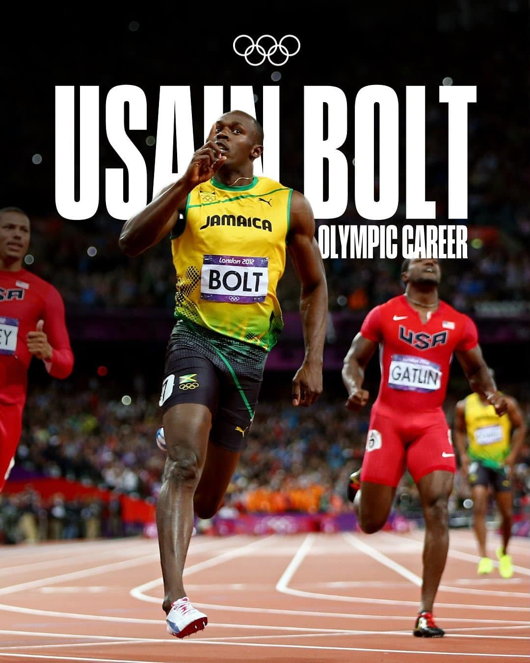 usain bolt at the olympic games
