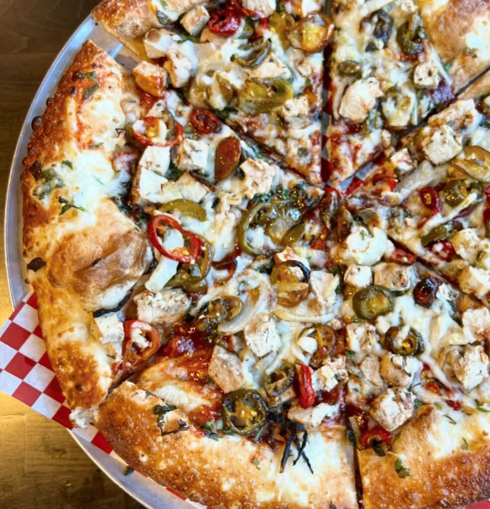 Vegan Bbq Pizza On The Grill