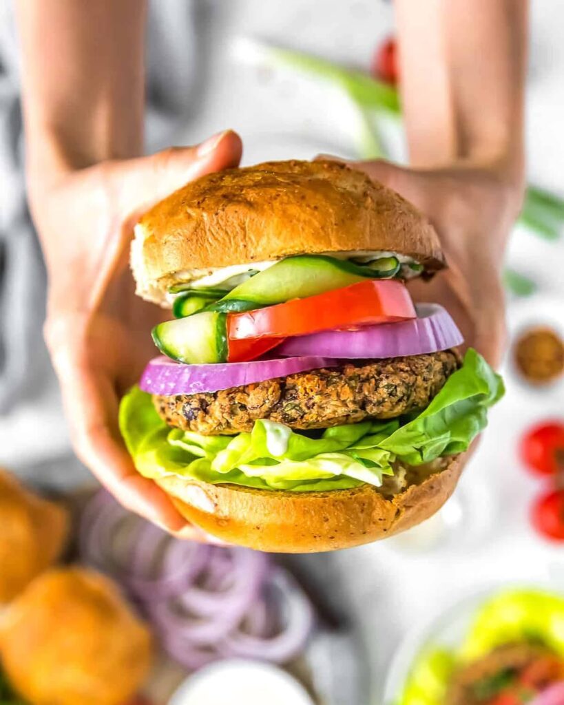 Veggie Black Bean Burger