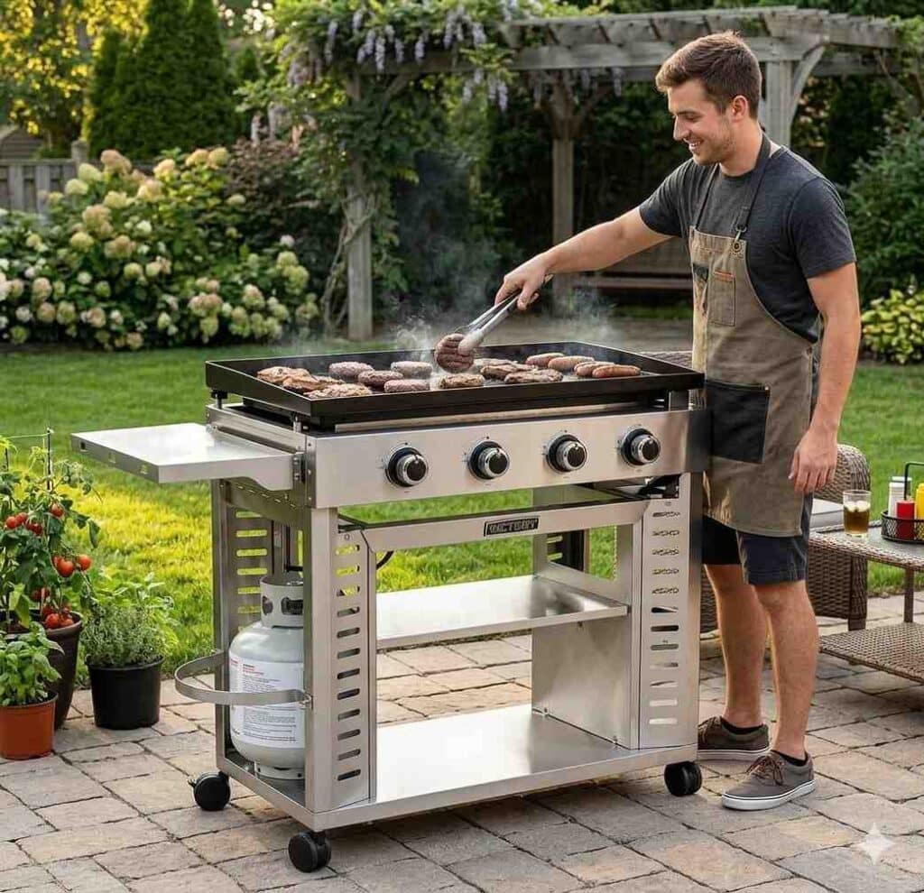 Victory 4-Burner Propane Gas Grill